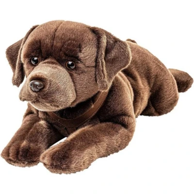 Abbildung von Uni Toys Kuscheltier Labrador dunkelbraun liegend 70 cm Hund (Hund)