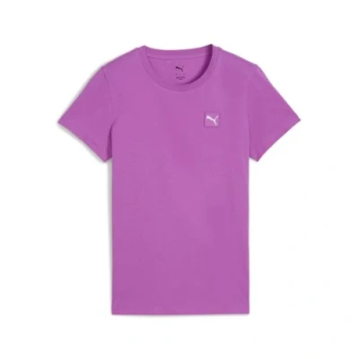 Abbildung von Puma ESS ELEVATED T Shirt Damen Mit Plain Wild Berry Größe: M