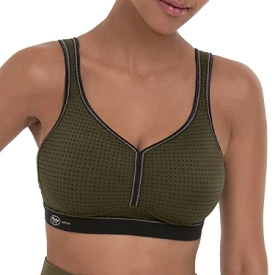 Abbildung von Anita Performance Bügel BH, Damen, Größe: 85F, Dark oliv schwarz