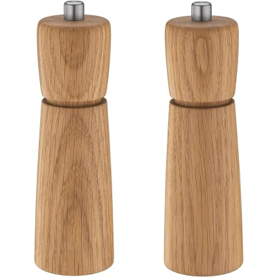 Abbildung von Zassenhaus Mühlen Set Kiel Eichenholz 18 cm