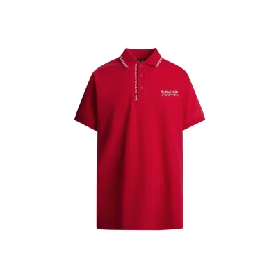 Abbildung von red Bull Racing x Pepe Jeans Tipped LOGO Poloshirt, Herren, Größe: XXL, Mars