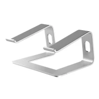 Abbildung von Desire2 Laptopständer Computer Laptop Ständer Riser Stand Halterung für Schreibtisch Aluminium Belüftet Kompatibel mit Apple MacBooks Laptops 10&quot; bis 17,3&quot; Silber