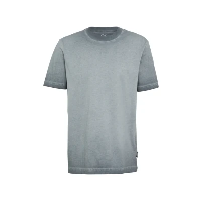 Abbildung von Rundhals T Shirt mit Wascheffekt schwarz M