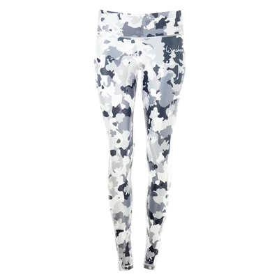 Abbildung von Winshape Damen Leggings Functional Power Shape Tights AEL102, Camo Print, Slim Style