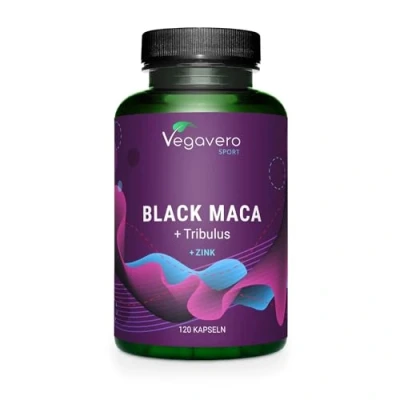 Abbildung von Maca Kapseln hochdosiert Testosteron* Premium: 5000 mg + 1.200 Tribulus Terrestris Laborgeprüft Vegan Ohne Zusatzstoffe Deutsche Produktion Vegavero®