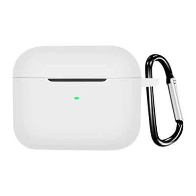 Abbildung von GIOPUEY Hülle für Razer Hammerhead True Wireless Pro, Transparent TPU Stoßfeste Schutzhülle, Ultradünn, Kein Geruch, Pro Silikon Weiß