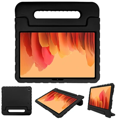 Abbildung von Schutzhülle mit Handgriff kindersicher für Samsung Galaxy Tab A7 Schwarz