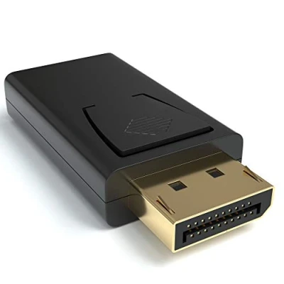 Abbildung von JAMEGA Displayport zu HDMI Adapter DP 1.2 Konverter 4K UltraHD 1080p Audioübe
