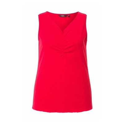 Abbildung von Ulla Popken Top, Damen, Größe: 42/44, Neon red