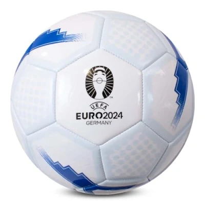Abbildung von Hy Pro Euro 2024 Fußball Größe 5, offiziell lizenziert, UEFA, Training, Spiel, Merchandise, Sammlerstück für Kinder und Erwachsene