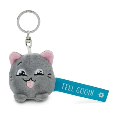 Abbildung von NICI Schlüsselanhänger Katze Feel Good! blau 5cm