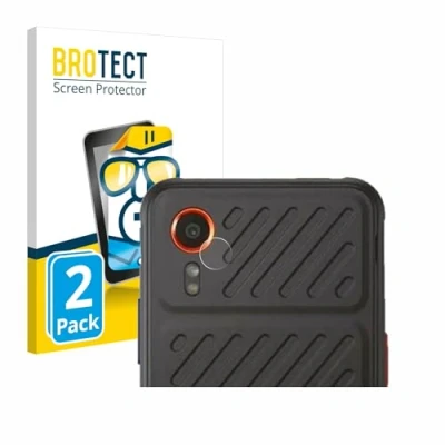 Abbildung von BROTECT (2 Stück Schutzfolie für Samsung Galaxy XCover 7 (NUR Kameraschutz) Displayschutz Folie Ultra Klar