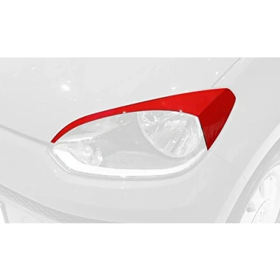 Abbildung von Satz Scheinwerferblenden kompatibel mit Volkswagen Up! 2012 (ABS)