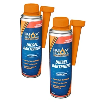 Abbildung von INOX® Diesel Bakterizid, 2 x 250ml Additiv Desinfektion für Dieselsystem, Auto und Heizölsysteme