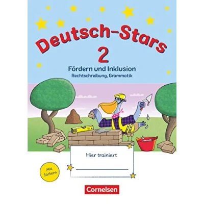 Abbildung von Deutsch Stars Allgemeine Ausgabe 2. Schuljahr: Fördern und Inklusion Übungsheft Mit Lösungen