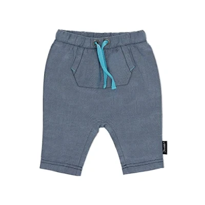 Abbildung von Sterntaler Stoffhose für Kinder, Größe: 56, Mittelblau