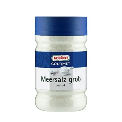 Abbildung von Kotanyi Meersalz grob jodiert 1200ccm Dose
