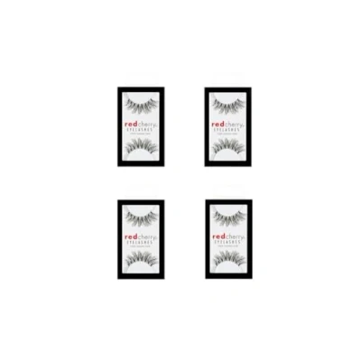 Abbildung von Red Cherry Wimpern #WSP Wispy Multipack (4 Paar) Professional Echthaarwimpern 4 Paar Eye lashes für den natürlichen Look