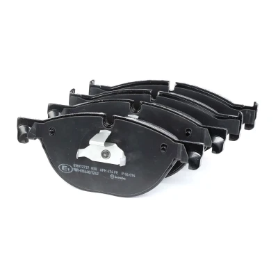 Abbildung von BREMBO P 06 076 Bremsbelagsatz für Verschleißwarnanzeiger vorbereitet mit Kolbenclip ohne Zubehör BMW: 7, 5 Limousine, 6 Coupe kfzteile, kfzteile24,