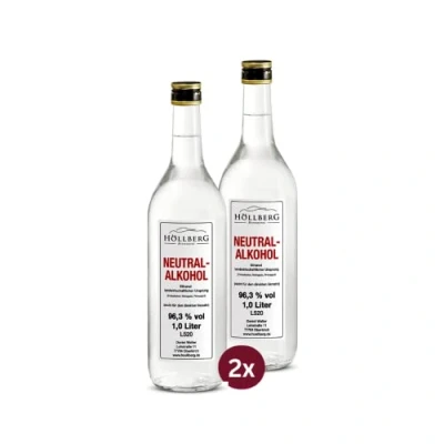 Abbildung von Höllberg Neutralalkohol Weingeist Primasprit Ethanol 96,3% 2000ml