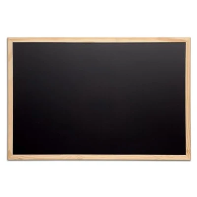 Abbildung von MAUL Kreidetafel 40x60 cm Tafel mit Holzrahmen zum Beschriften Kreidestifte Aufhängen Rahmen Einsetzbar als Planer, Dekoration für Büro und Gastronomie Holz