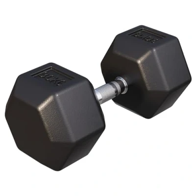 Abbildung von Hexagon Kurzhantel Gummi 2 50 kg