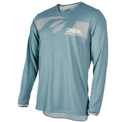 Abbildung von O&#039;NEAL Mountainbike Trikot MTB DH Downhill FR Freeride Atmungsaktives Material, maximale Bewegungsfreiheit Element Jersey Hybrid V.24 Erwachsene EIS Blau Größe XL