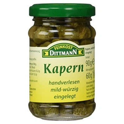 Abbildung von Feinkost Dittmann Kapern mild würzig eingelegt, 60g