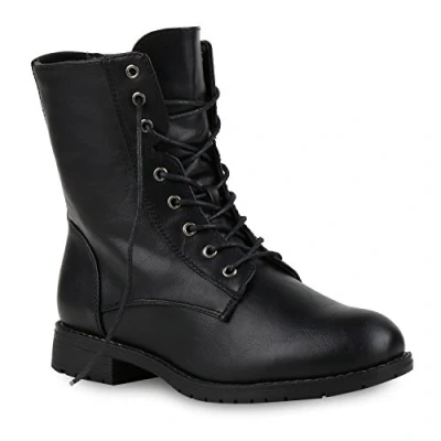 Abbildung von VAN HILL 812022 Schnürstiefelette mit stabiler Profilsohle