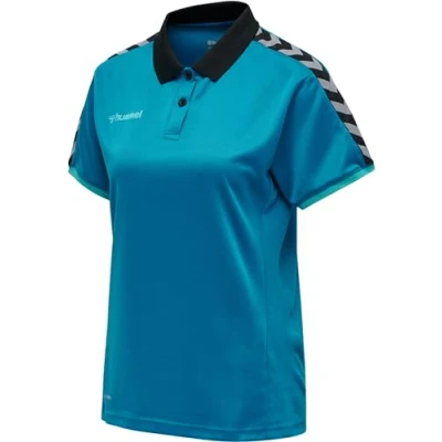 Abbildung von Hummel Hmlauthentic Functional Poloshirt, Damen, Größe: XXL, Celestial