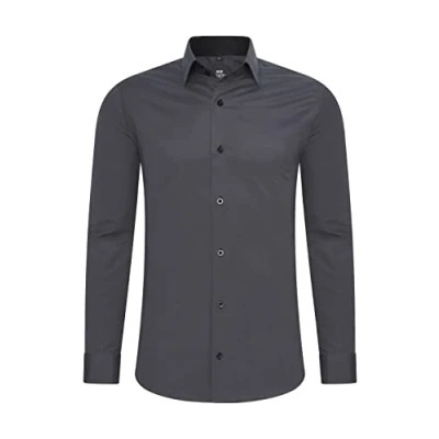 Abbildung von Rusty Neal Freizeithemd Hemd, Herren, Größe: 4XL, Anthrazit