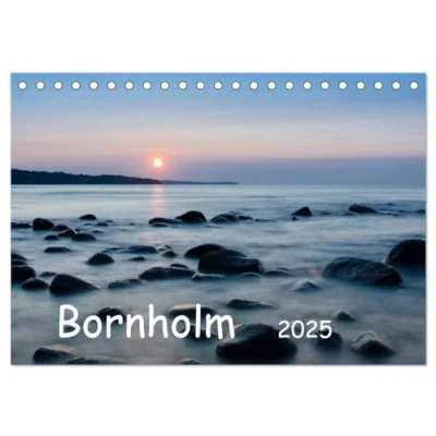 Abbildung von Bornholm (Tischkalender 2025 DIN A5 quer), CALVENDO Monatskalender