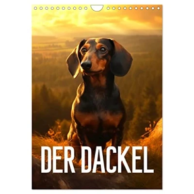 Abbildung von Der Dackel (Wandkalender 2025 DIN A4 hoch), CALVENDO Monatskalender