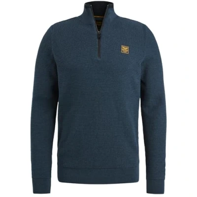Abbildung von PME Legend MIT Halbem Reissverschluss Strickpullover, Herren, Größe: Medium, Salute