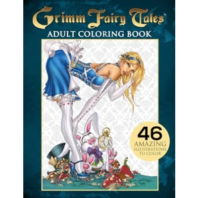Abbildung von Grimm Fairy Tales Adult Coloring Book