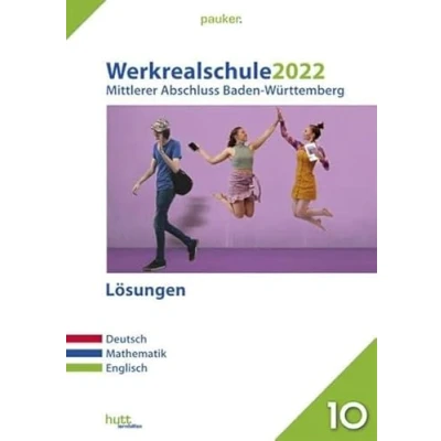 Abbildung von Werkrealschule 2022 Mittlerer Abschluss Baden Württemberg Lösungen: Deutsch, Mathematik, Englisch (pauker.)