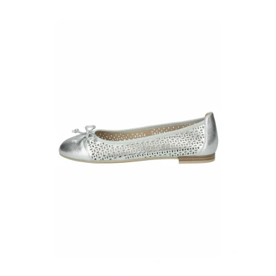 Abbildung von Caprice Klassischer Ballerina, Damen, Größe: 40, Silver metal. 920 Schuhe