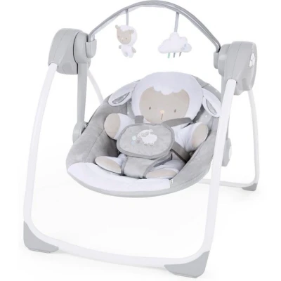 Abbildung von ingenuity Babyschaukel Comfort 2 Go, Cuddle Lamb, tragbar
