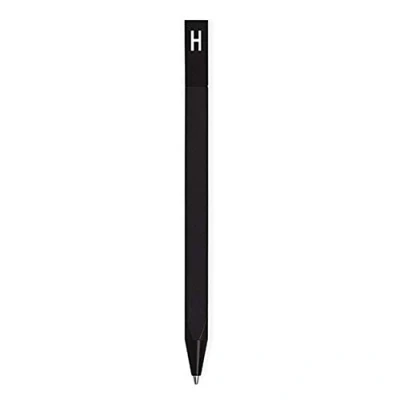 Abbildung von Design Letters Persönlicher stift (Schwarz) H, 70201201H