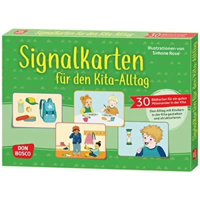 Abbildung von Signalkarten für den Kita Alltag: 30 Bildkarten ein gutes Miteinander. Mit Bildern Regeln Kinder ab 3 Jahren klar kommunizieren und die ... in der gestalten strukturieren)