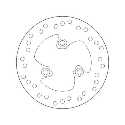 Abbildung von BREMBO Bremsscheibe Ø190mm Dicke: 3.5mm 68B40716