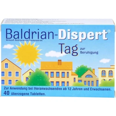 Abbildung von Baldrian Dispert Tag überzogene Tabletten 40 St