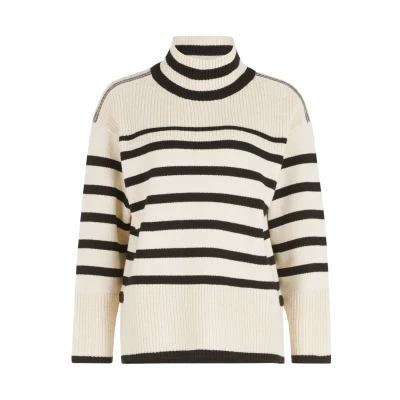 Abbildung von Betty Barclay Strickpullover, Damen, Größe: 36, Patch beige black