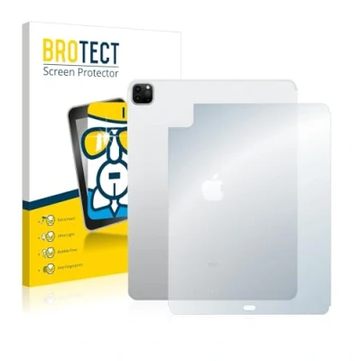 Abbildung von BROTECT Schutzglas für Apple iPad 12.9&quot; Pro WiFi 2021 (Rückseite, 5. Gen.) Schutzfolie Panzer Folie Glas [Extrem Kratzfest 9H