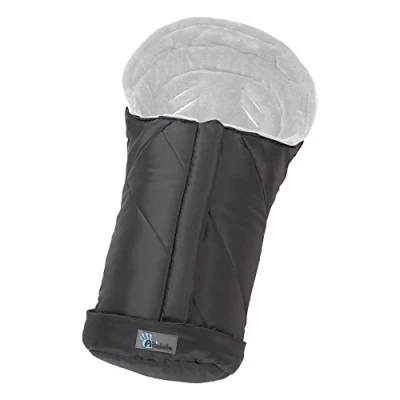 Abbildung von Altabebe AL2003 12 Winterfußsack Nordic Kollektion für Babyschale und Car Seat, Gruppe 0+, schwarz hellgrau