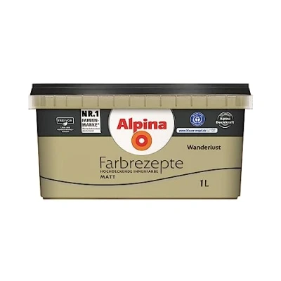 Abbildung von Alpina Farbrezepte Wanderlust matt 1 Liter