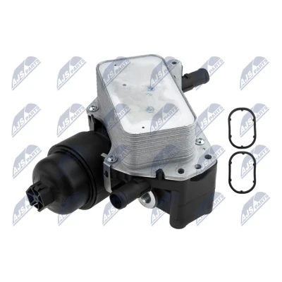 Abbildung von NTY CCL RE 007 Ölkühler RENAULT: SCENIC 3, GRAND Espace 5, NISSAN: Qashqai / Qashqai+2 I, 2, OPEL: Vivaro B Combi