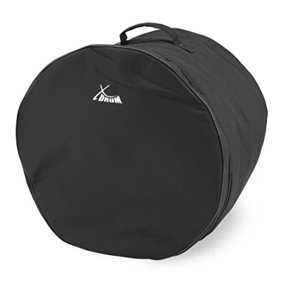 Abbildung von XDrum Classic Drumbag, Schlagzeugtasche für Floor Tom Größe 16&quot;x16&quot; (Durchmesser: 16&quot;, Tiefe: wasserabweisend, Innenpolsterung, stabiler Tragegriff) Schwarz