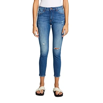 Abbildung von ESPRIT Damen 083CC1B308 Jeans, 902/BLUE MEDIUM WASH, 25 W/30 L