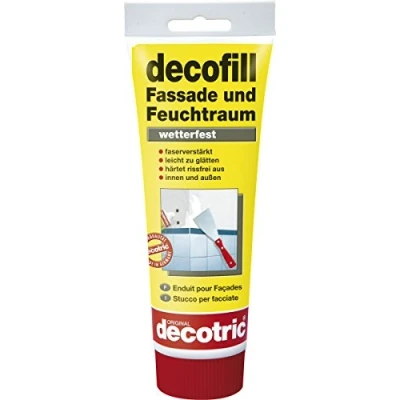 Abbildung von decotric® Spachtelmasse Decotric Decofill Fassade und Feuchtraum Spachtel
